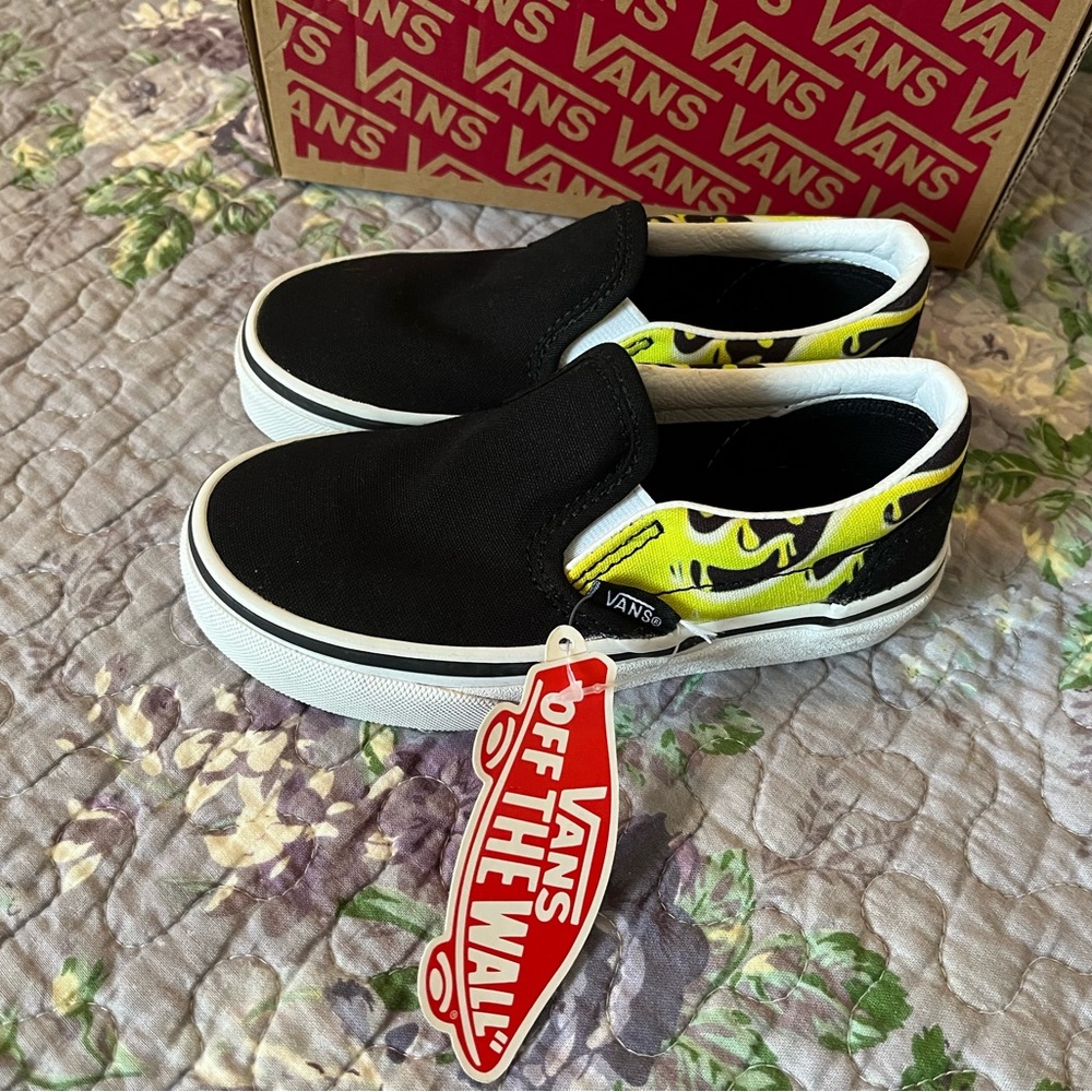 Vans Slip-On Slime Flame